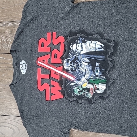 Star Wars Darth Vader Boba Fett Stormtrooper T-Shirt Size L - Picture 3 of 7